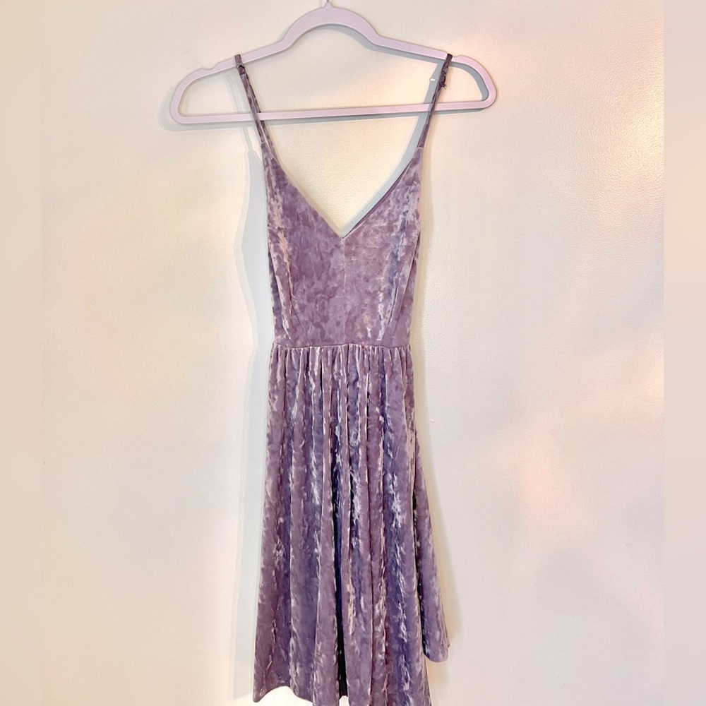 wild fable Crushed Velvet Racerback Mini Dress